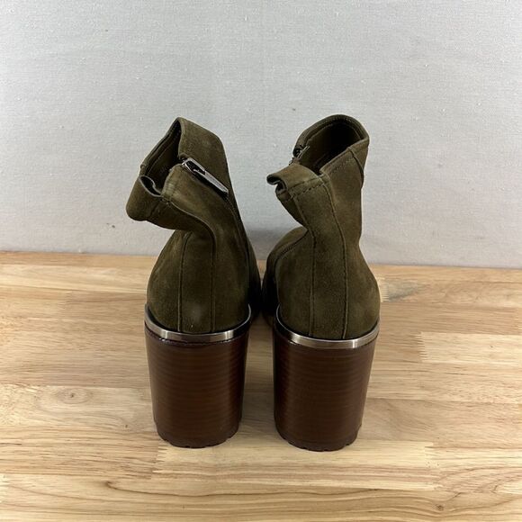 Vince Camuto Gorgan Casual Ankle Boots- Dark Green- Size 7.5 M- New - Picture 3 of 7